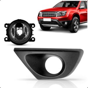 Farol Milha Com Moldura Para Duster 2016 A 2020 Esquerdo