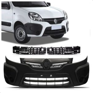 Parachoque Kangoo 2015 2016 A 2018 Com Abs Impacto 1a Linha Preto