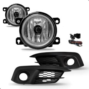 Kit Envolvente Para Civic 2017 A 2019 Com Kit Farol Milha Preto