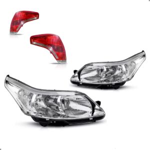 Kit Farois E Sinaleiras C4 Pallas Sedan 2008 09 10 11 A 2014 Direito/passageiro