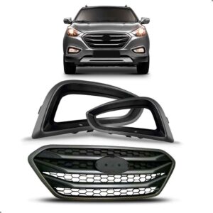 Kit Grade Para Hyundai Ix35 2016 A 2022 Preto