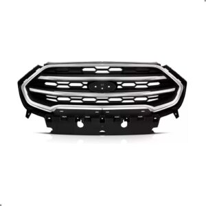 Kit Parachoque E Grade Ecosport 2018 A 2021 Friso Cromado Preto