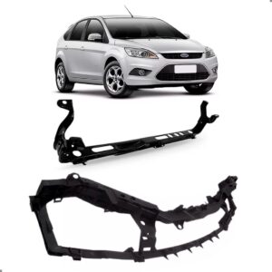 Kit Painel Mini Frente Focus 2009 A 2013 Superior E Inferior