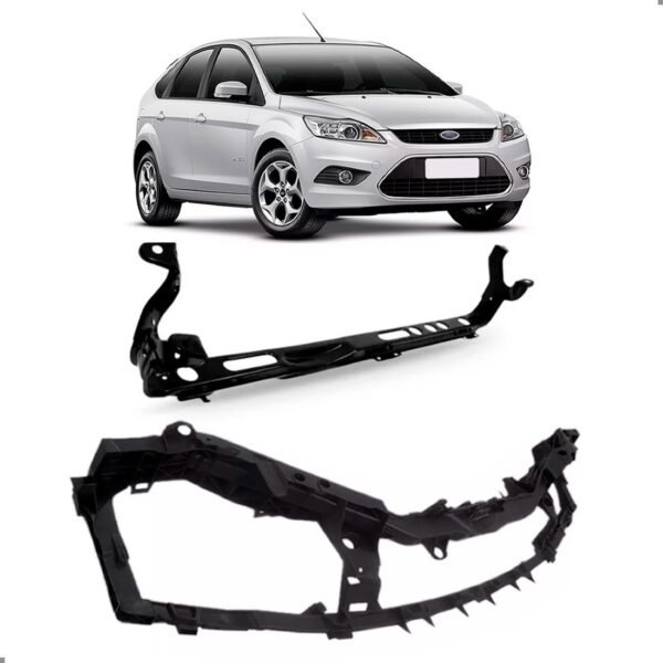 Kit Painel Mini Frente Focus 2009 A 2013 Superior E Inferior