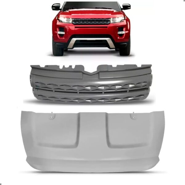 Tela Frontal Evoque 12 13 Pure Prestige Primer Com Defletor Primer / Cinza
