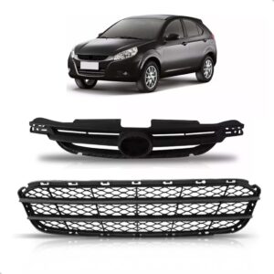 Kit Grade Para Jac J3 2011 12 2013 Superior E Inferior Plástico