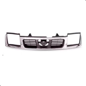 Kit Frente Para Frontier 1998 A 2002 Grade Cinza Ambos Os Lados