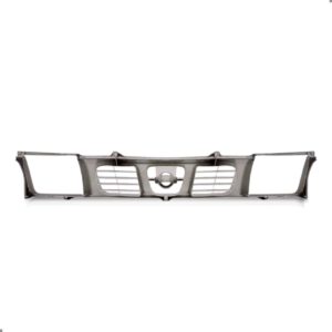 Kit Frente Para Frontier 1998 A 2002 Grade Com Farois Preto