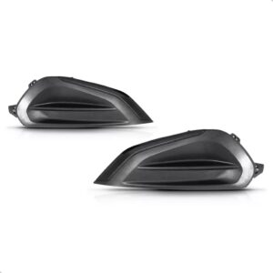 Kit Moldura Para Peugeot 208 Ano 2017 A 2020 Aro Cromado Plástico