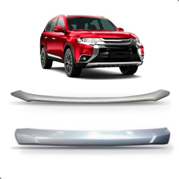 Par Tela Frontal Do Parachoque Para Outlander 16 A 20 Cinza