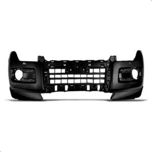 Kit Envolvente E Suporte De Placa Pajero Full 2015 A 2021 Preto