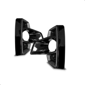 Kit Grade Radiador + Moldura Milha Hilux 2018 A 2020 Preto