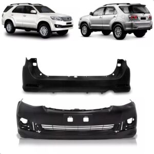 Kit Parachoque Para Hilux Sw4 2012 A 2015 Diant E Traseiro - Preto