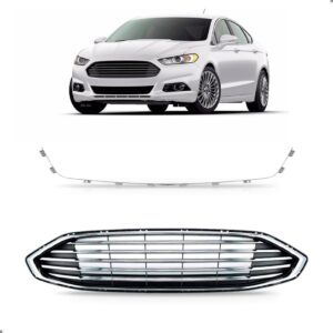 Kit Grade E Friso Cromado Para Ford Fusion 2013 A 2016