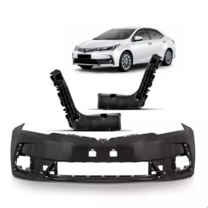 Envolvente Dianteiro Corolla 2018 A 2019 Com Guias 1a Linha  Preto