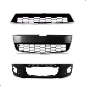 Parachoque Dianteiro Completo Sonic 2010 2011 2012 2013 2014 Preto