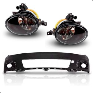 Kit Envolvente Para Tiguan 2012 A 2017 Com Par Farois Milha Preto