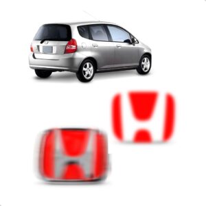 Kit Emblemas Para Honda Fit 2004 A 2006 Tampa E Mala