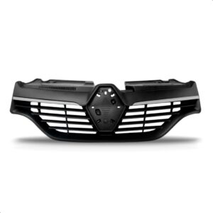 Tela Frontal Com Emblema Sandero 2014 A 2019 Friso Cromado Fosco