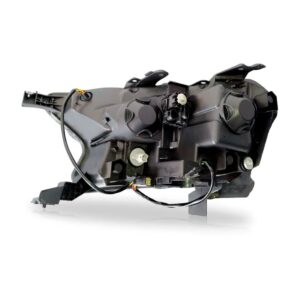 Par Farol Pickup Ranger 2016 A 2019 Mascara Negra Com Grade