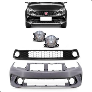 Kit Envolvente Grade E Farois Auxiliares Argo 2017 A 2022 Bicolor