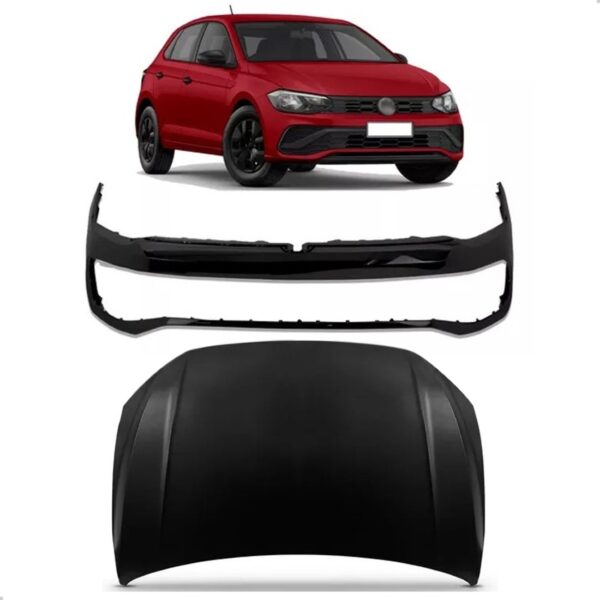 Kit Frente Polo Track 2018 19 20 21 A 2024 Capo E Parachoque