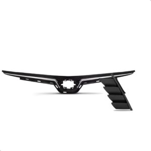 Kit Grade Superior Central + Laterias Corolla 2020 Até 2024 - Preto Cromado