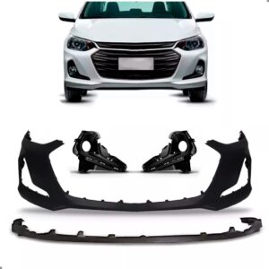 Parachoque Dianteiro Para Onix 2020 A 2025 C/saia 1a Linha  Preto