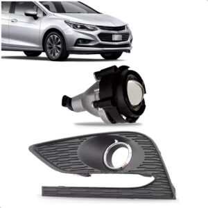 Farol Milha Cruze 2017 2018 2019 Com Moldura Lado Esquerdo