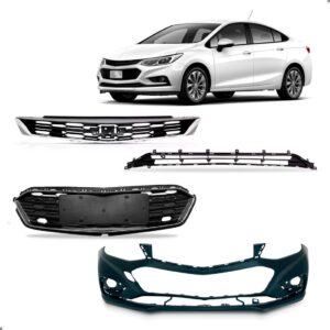 Kit Envolvente Para Cruze Ltz Lt 2017 2018 2019 Sedan Preto