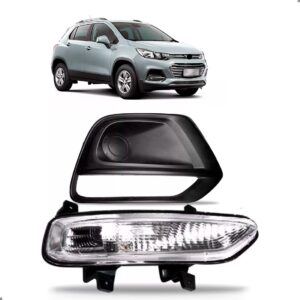 Farol Milha Drl E Moldura Para Tracker 2017 A 2020 Direito Preto Esquerdo