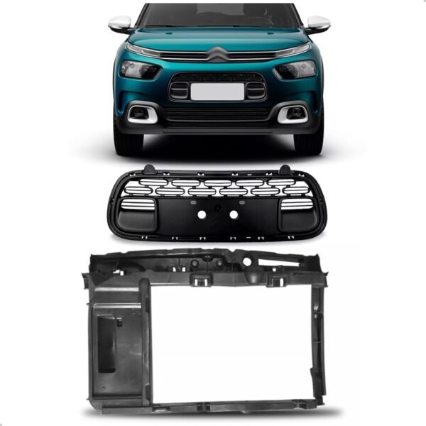 Kit Tela Grade E Painel Mini Frente C4 Cactus 19 20 21/2024