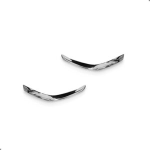 Kit Parachoque Para Fiat Cronos 2017 A 2020 Com Frisos Preto