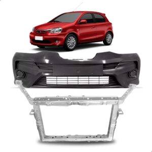 Kit Envolvente E Painel Mini Frente Toyota Etios 2017 A 2021 Preto
