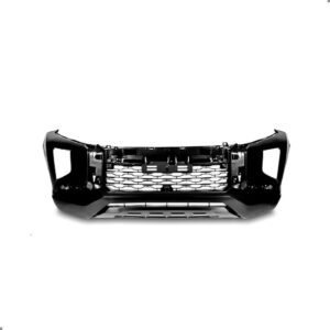 Kit Envolvente Para L200 Triton 2021 A 2024 C/ Grade Frisos Preto