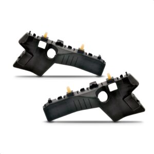 Kit Envolvente Dianteiro Hb20 2020 A 2022 Com Par Guias Preto