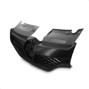 Kit Grade Sandero Rs Sport Colméia 2015 A 2019 Com Emblema Preto