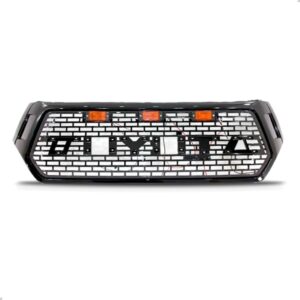 Kit Grade Para Hilux 2018 A 2020 Com Par De Molduras Sport Preto