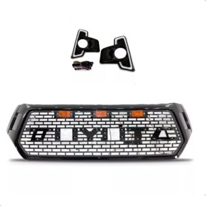 Kit Grades Para Hilux 2018 A 2020 Modelo Sport Com Led Brilhante