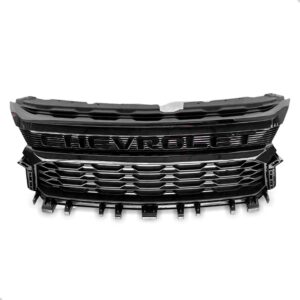 Kit Grades Parachoque S10 2021 A 2024 Trailblazer C/ Escrita Preto