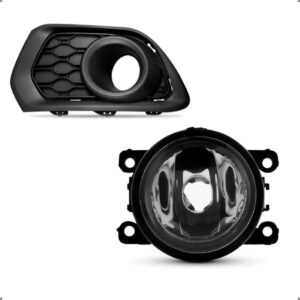 Farol Milha Com Moldura Para Sandero 2015 A 2019 Esquerdo