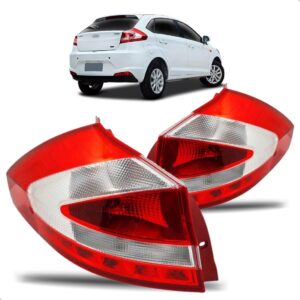Par Lanterna Traseira Para Chery Celer 2016 2017 2018 Vermelho