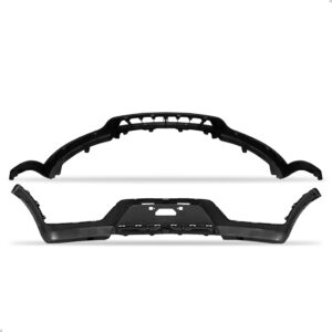 Kit Spoiler Dianteiro E Traseiro Hb20x 2012 2013 2014 2015  Preto