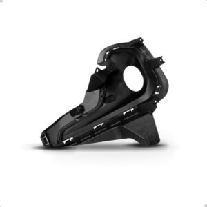 Kit Parachoque Dianteiro Onix Hatch Plus 2020 A 2025 Novo Preto