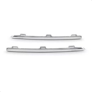 Kit Molduras Grade Lateral Para Sandero 2020 A 2024 Cromado Plástico