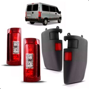 Kit Para Fiat Ducato 2005 A 2016 Par Sinaleiras E Ponteiras
