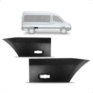 Par Friso Lateral Sprinter 2012 Até 2018 Curto Traseiro Preto