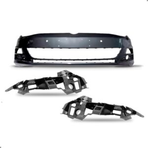 Envolvente Golf 2014 A 2017 Dianteiro C/furo Sensor Com Guia Preto