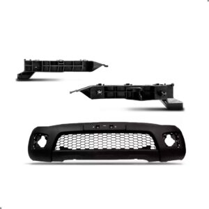 Kit Envolvente Para L200 Triton 2011 2012 Grade Furo Moldura Preto