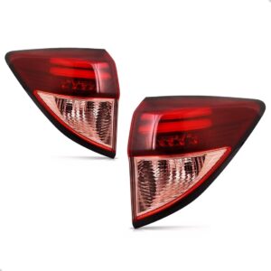 Par Lanterna Traseira Hrv Touring 2015 16 17 A 2020 Com Led Ambos Lados Vermelho